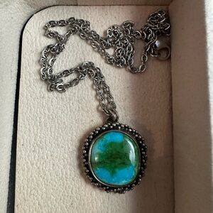 Turquoise Pendant Necklace